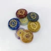 7 Chakra Reiki Symbol Healing Stones Set - Round