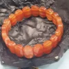 Carnelian Oval Faceted Bracelet