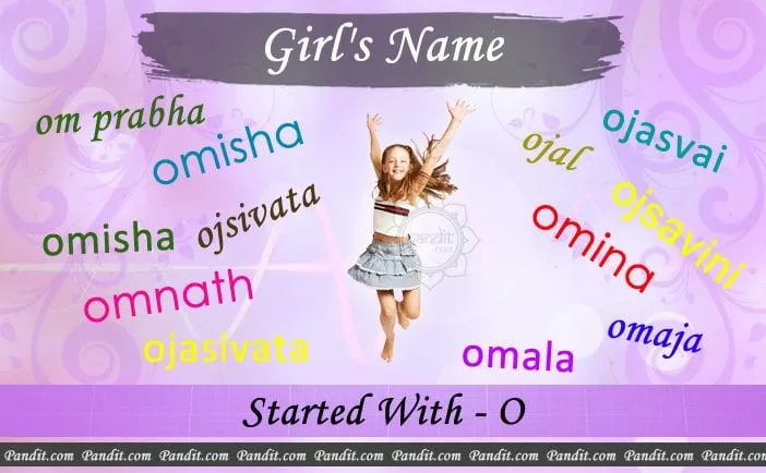 Girl’s name starting with O