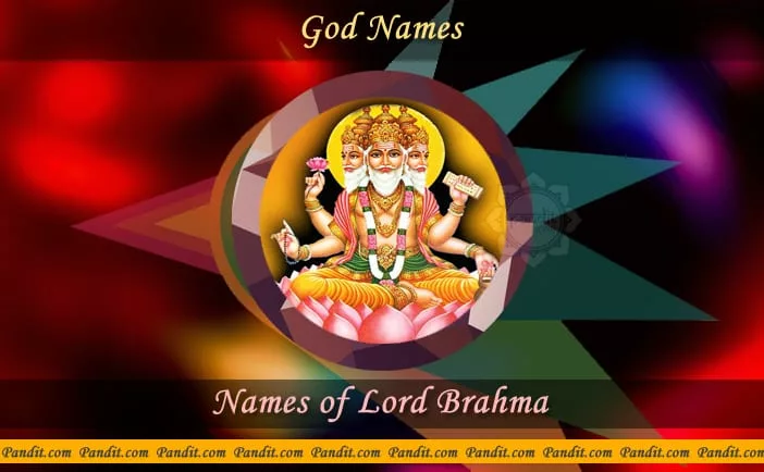 Lord Brahma Names