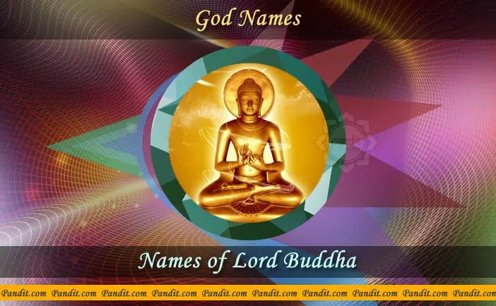 Lord Buddha Names