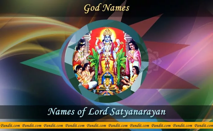 Lord Satyanarayan Names